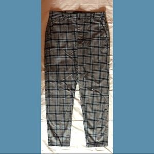 PLAID DRESS PANTS